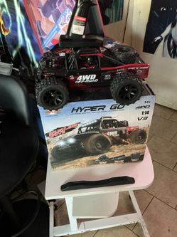 MJX Hyper Go 14209 V3 Brushless 1/14 4WD RC Truck | Caja, control y batería