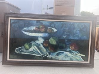 Vintage oil painting