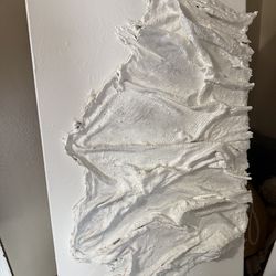3 piece White painting