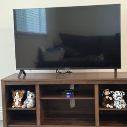 LG tv 43, with tv stand