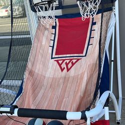 MD Sports EZ Fold 2 Player Arcade Basketball Game