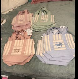 Trader Joes mini totes New with tags $25 ach