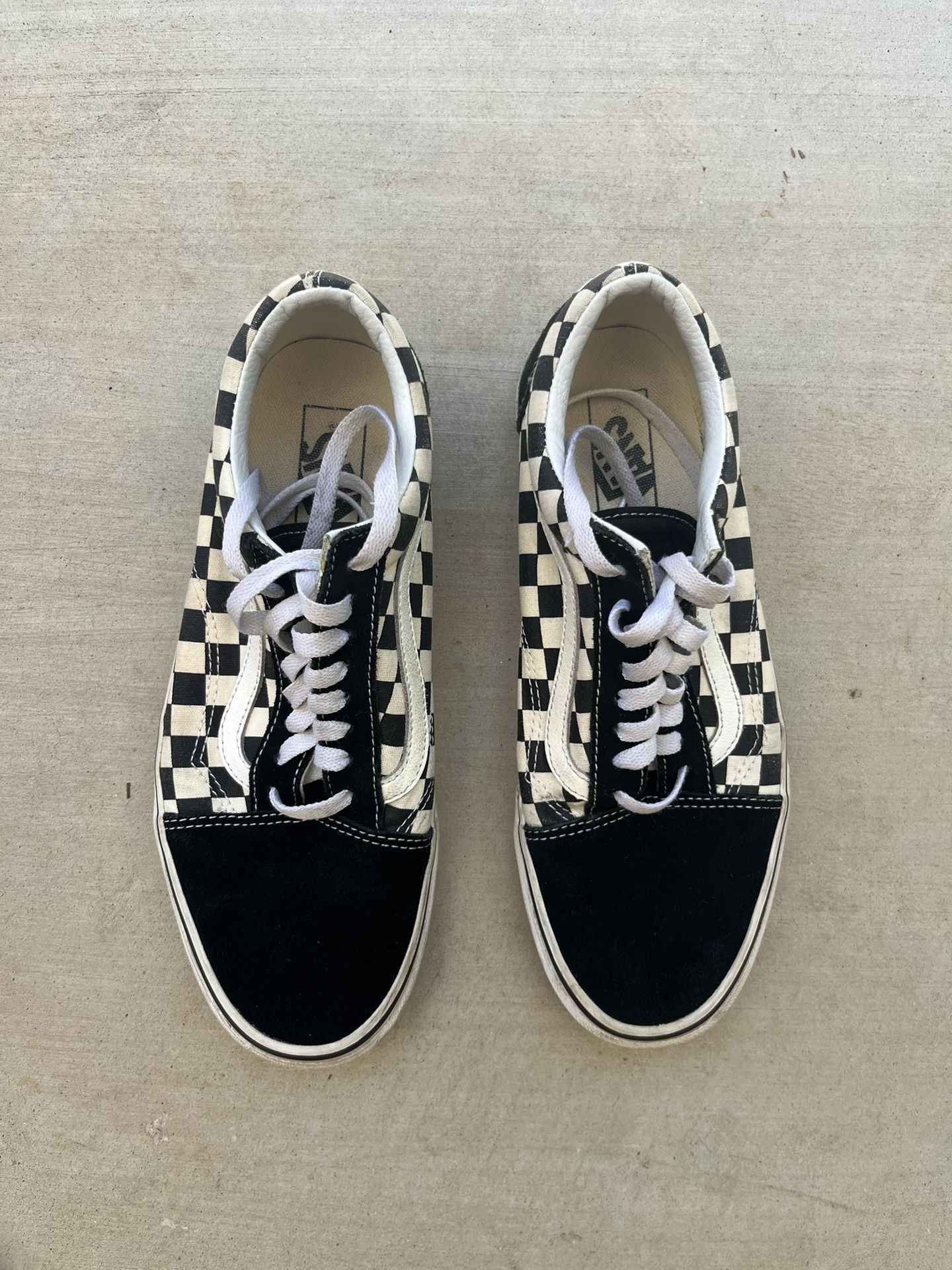 Old Skool Checkerboard Vans