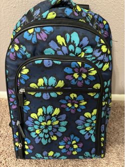 Vera Brandley Rolling Backpack ( great condition )