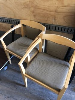 Office chairs, 2 bar chairs and 2 office tables