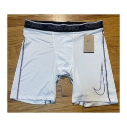 Nike Pro Dri-Fit Under Short tights White/Black Men’s size XXL New!! 