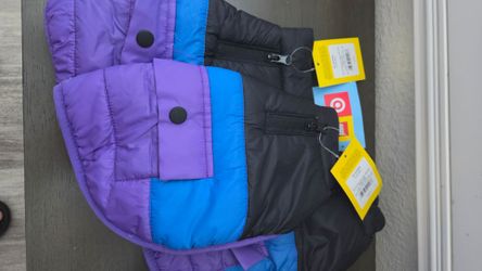 Xs Lego x Target pet puffer clothes
