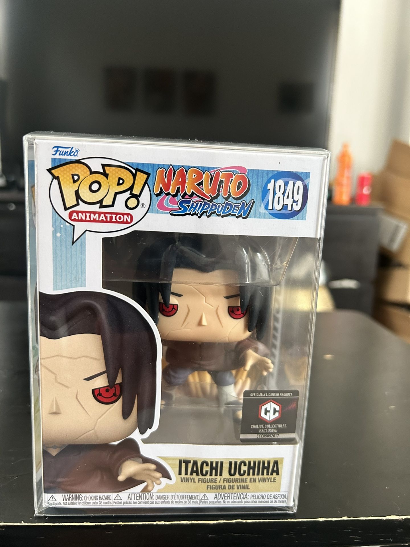 Funko Pop! Itachi Uchiha Naruto Shippuden #1849 Chalice Collectibles
