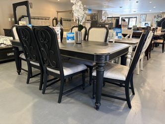  New 7pc Dining Table Set 