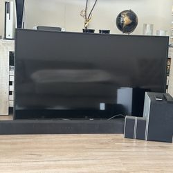 Samsung Curve TV 55in w/ Vizio Home theater Surround sound