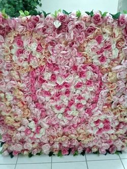 Pared de Flores para fotos