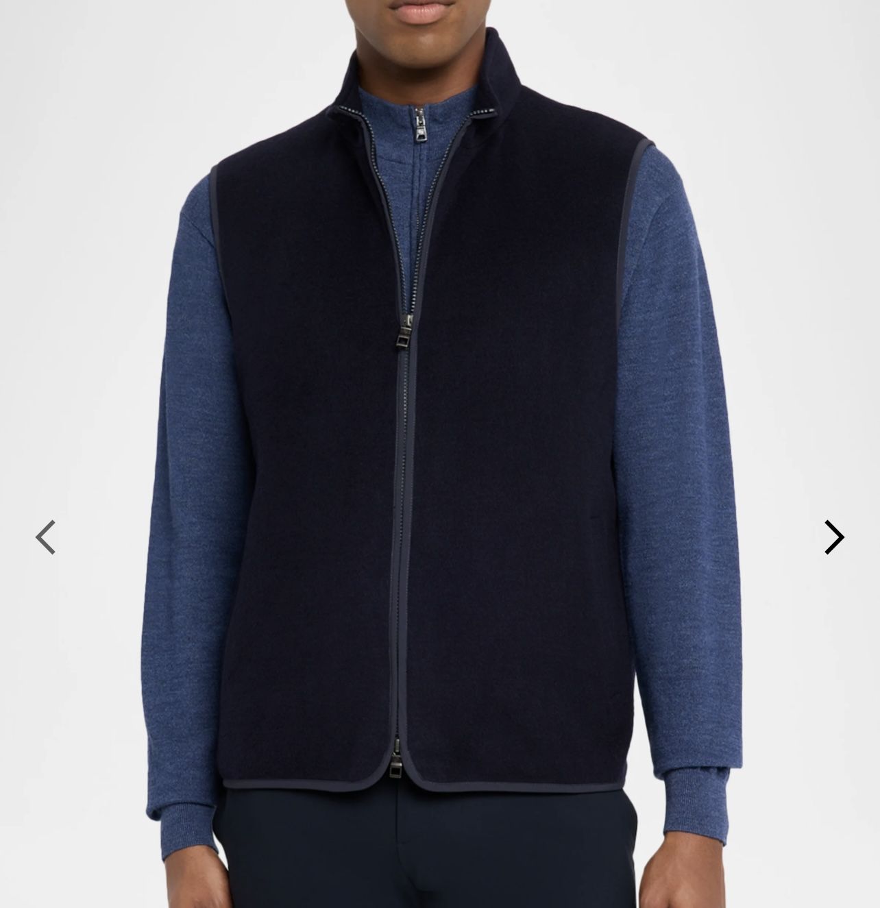 Peter Millar Men's Crown Flex Fleece Vest Men’s Size L