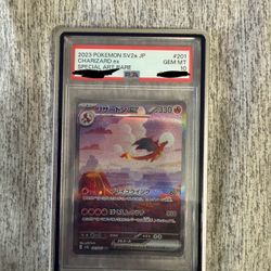 PSA 10 Japanese 151 Charizard EX Pokemon