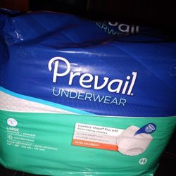 Prevail Underwear Size Large 9 Packs