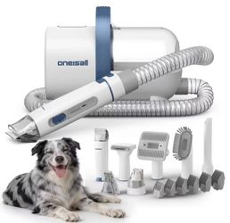 Oneisall Multifunctional Pet Grooming Kit & Vacuum Cleaner NEW In Box