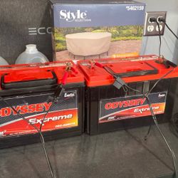 Pair of Odyssey M31 Batteries  90%  