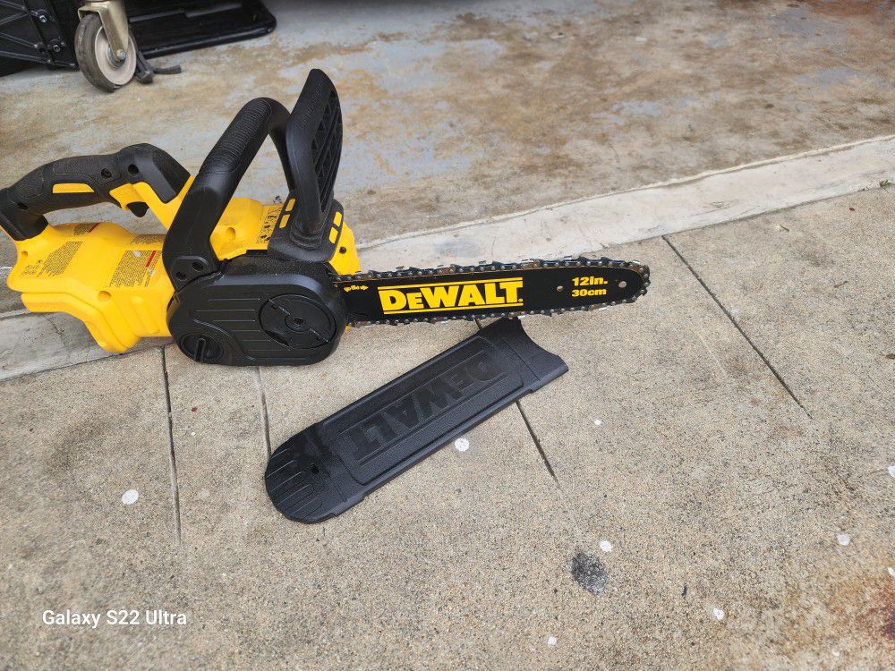 12"dewalt Xr 20v Chainsaw Only Tested $140