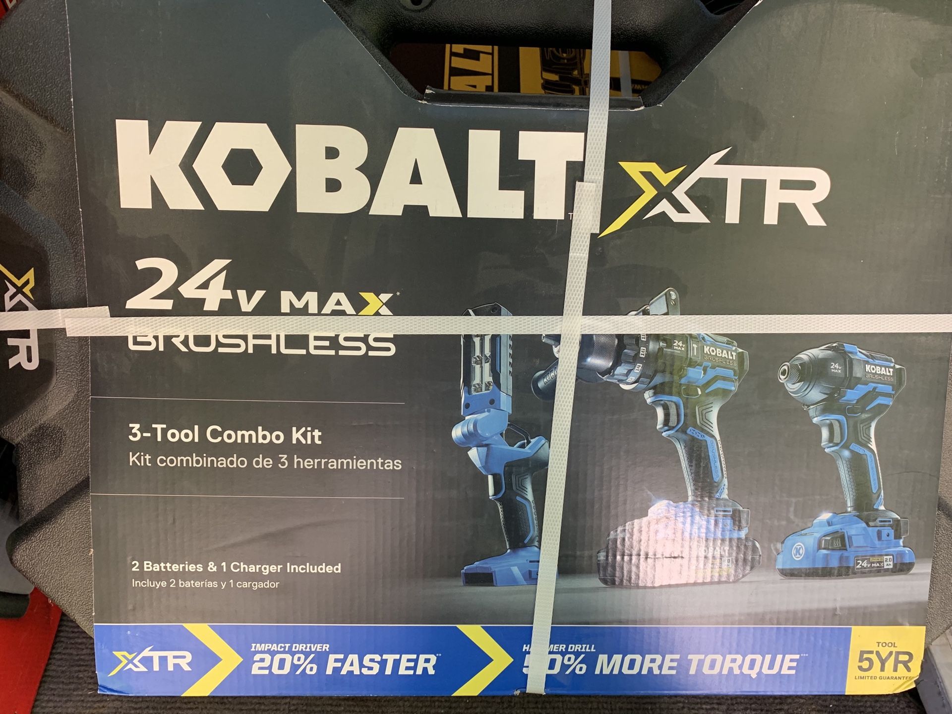Kobalt XTR 3-Tool Combo Kit