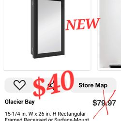 Bathroom Medicine Cabinet with Mirror