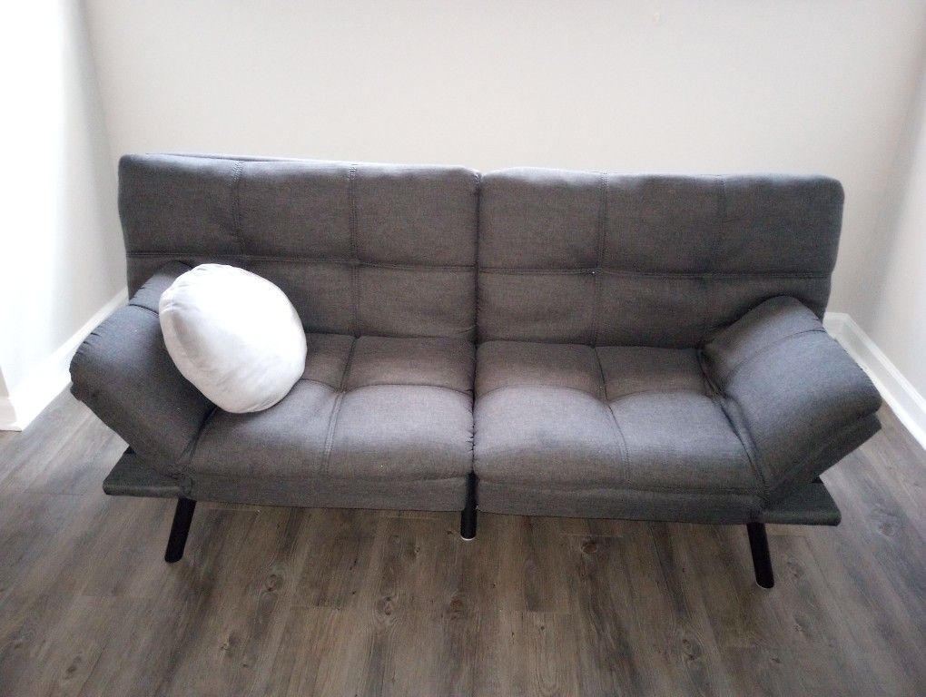 Grey Futon Couch 