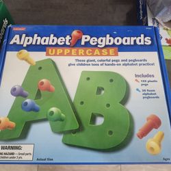 Alphabet Pegboards