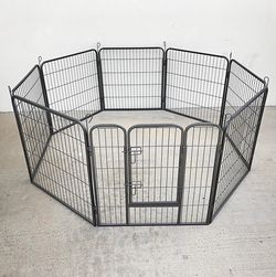 (New) $100 Heavy-Duty Dog Pet Playpen 8-Panels X (32” Tall X 32” Wide) 