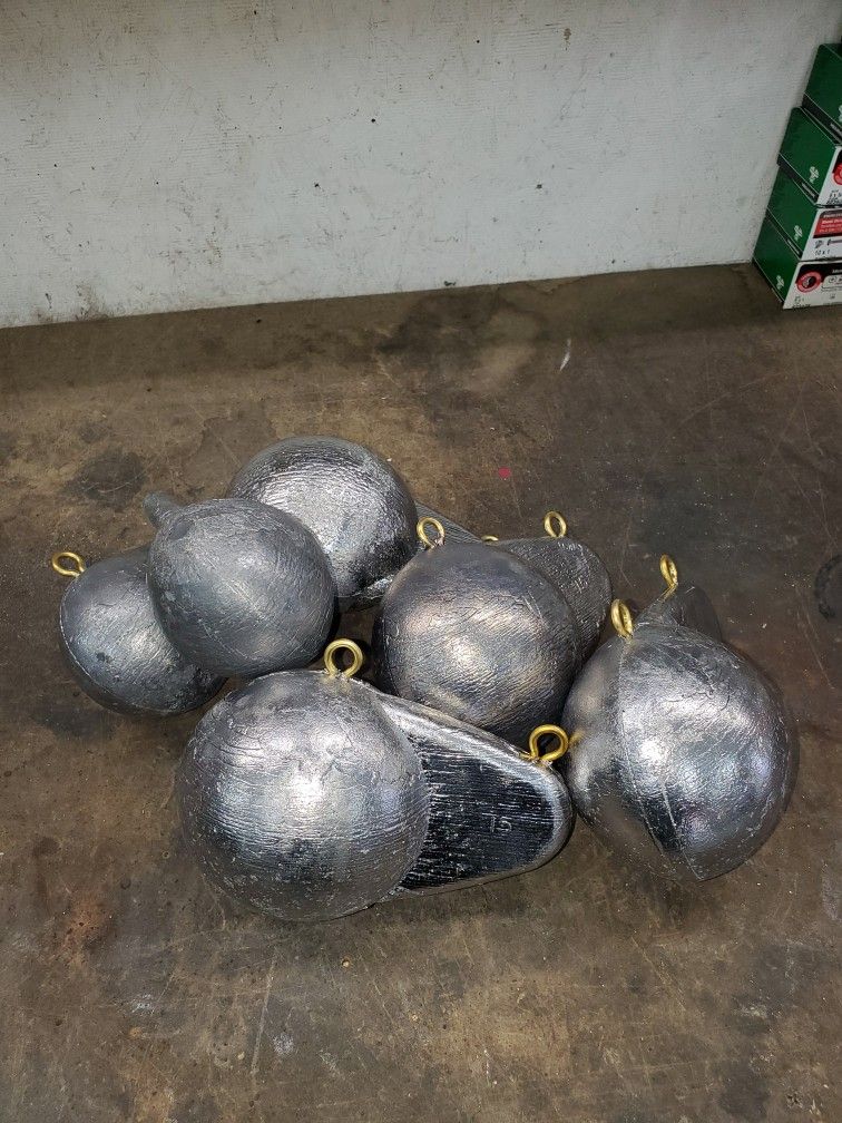 Lead Downrigger Balls for Sale in Graham, WA OfferUp