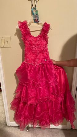 Kids pink party dress