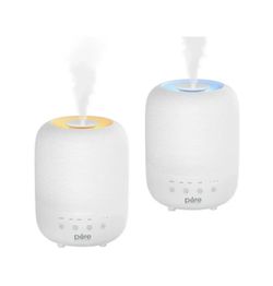 HS Pure Enrichment Top Fill Humidifier  2-Pack New Sealed Filters. 