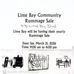Lime Bay Rummage Sale