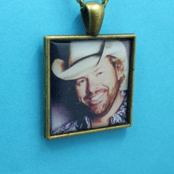 Toby Keith Country Music Pendant Necklace 