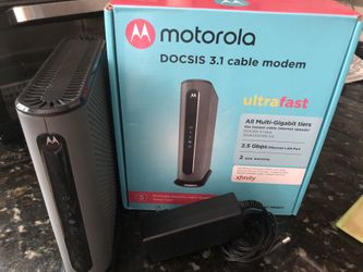 Motorola Docsis 3.1 Gigabit Cable Modem