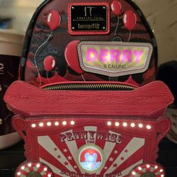 Loungefly Vault IT Chapter Two Pennywise Light Up Mini Backpack