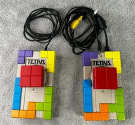 VTG Tetris Radica Retro Plug N Play 2 Player 2003 TV Game Tested Working!