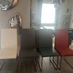 Modern Colorful Dining Chairs