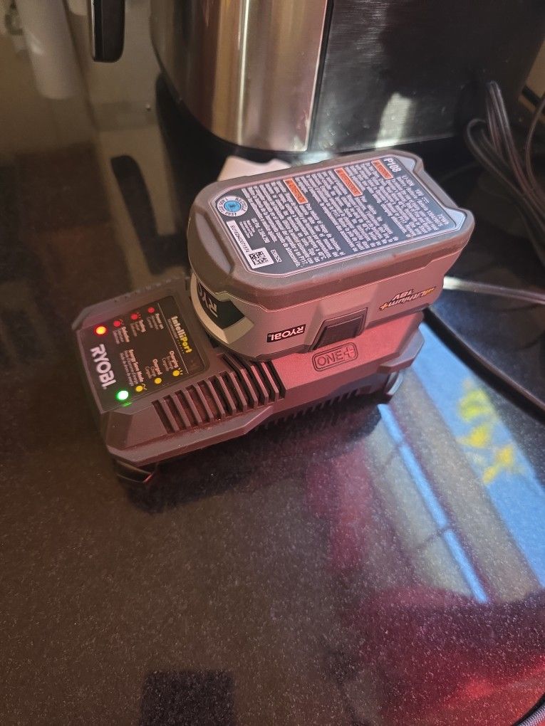 RyobibBattery And Charger