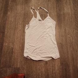 Medium Women's Plain White Tank Top