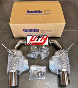 INVIDIA N1 GT Dual Stainless Tip Axle Back Exhaust for Subaru WRX 22-26 VB