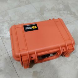 NEW Pelican Case / ORANGE Measures 10.5" X 6" X 3.2" Space