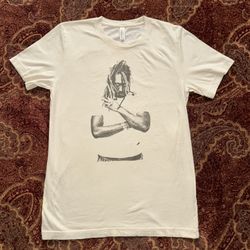 Future Rapper 2010s White Tee in Men’s Small, Printed