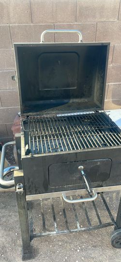 Charcoal Grill on Wheels
