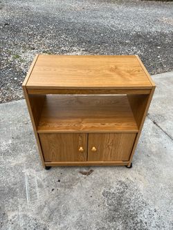 Microwave Table Or TV Table Great Condition! $12 OBO!