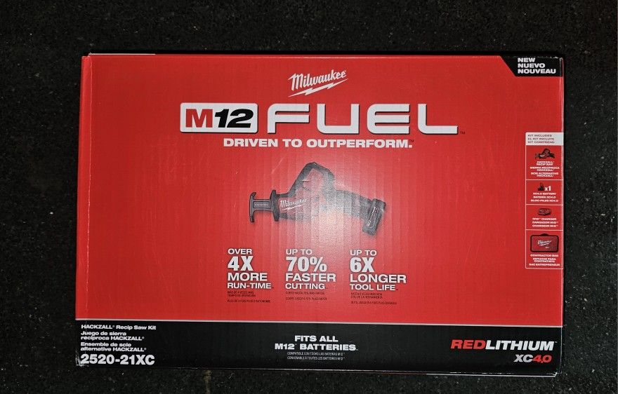 Milwaukee M12 12-Volt Fuel Lithium-Ion Brushless Cordless HACKZALL Kit