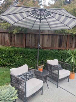 Lounge Chair Patio Set