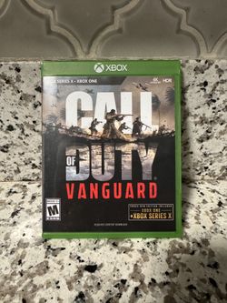 Xbox One Series X Call Of Duty Vanguard