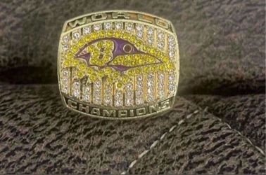 Baltimore Ravens Fan Ring Ray Lewis