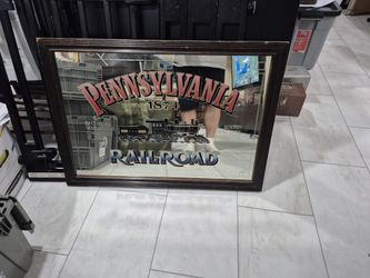 Pennsylvania Railroad Mirror 