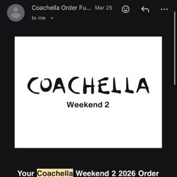 Coachella Weekend 2 & Preferred Camping 