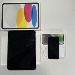 iPhone 14 + iPad 10th Gen (Unlocked) – Open Box Bundle