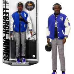 1st NBA Player Ken doll! Barbie Signature Lebron James Kenbassadors Doll Collectible.